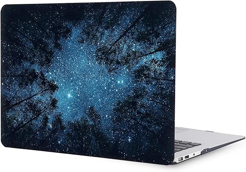 Amazon Com Idonzon Case For Macbook Pro 13 Inch A1502 A1425 12 15 Release Soft Touch Matte Plastic Hard Protective Case Cover Compatible Macbook Pro 13 With Retina Display Forest Starry Computers Accessories