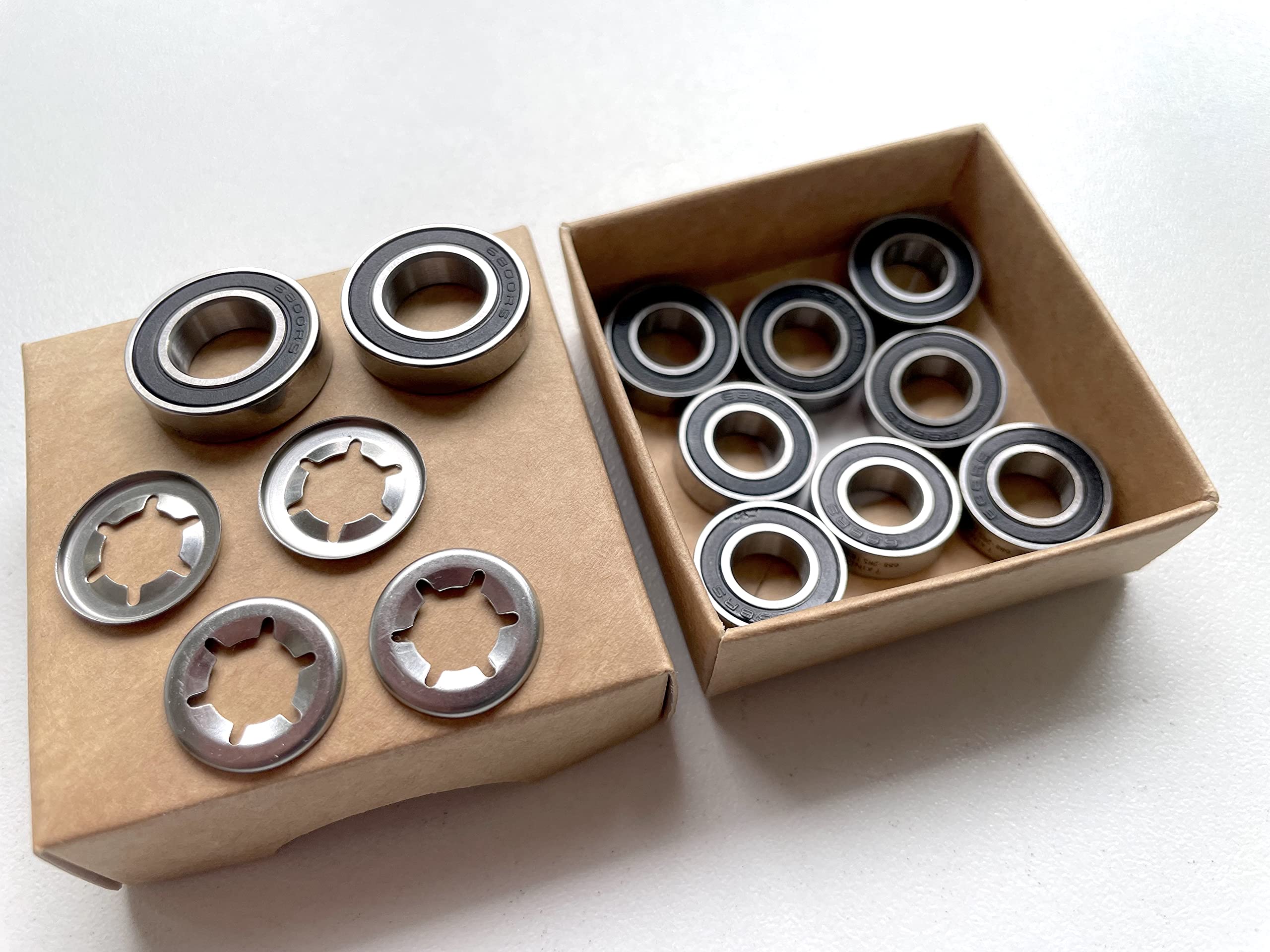 TIMBERA Ball Bearing Repair Kit (14-Pack) – Fits Husqvarna Automower Front Wheels, Axles, Cutting Motor Spindle Shaft – Models 440, 450X, 450XH, 520, 520H, 550, 550H – Robotic Mower Accessory