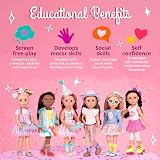 Glitter Girls Bluebell 14-Inch Poseable Doll Pink Dress Accessories view 3