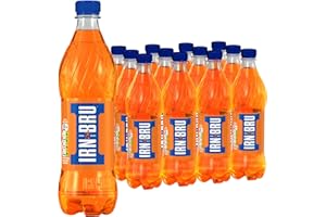 IRN-BRU From AG Barr The Original and Best Sparkling Flavored Soft Drink | A Scottish Favorite | 16.9 Fluid Ounce (Pack of 12)