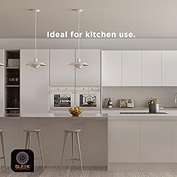 SLEEKLIGHTING 13Watt T2 Spiral CFL GU24 Base Puck