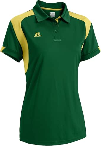 green and gold polo