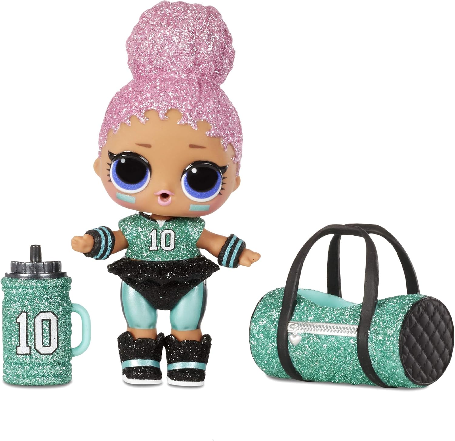 LOL Surprise Star BBs Sports Series 3 Football Team Sparkly 8, Accessories, Surprise Doll - Image 3