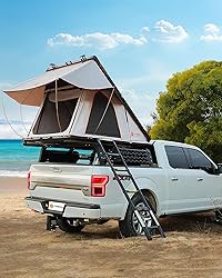 TOPBEE Rooftop Tent, Rooftop Tent Hard Shell, Pop