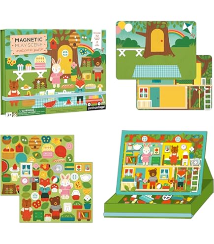 Amazon.com: Floss & Rock Magnetic Scenes Playset - Jungle : Toys