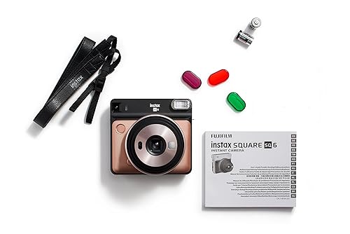 Fujifilm Instax Square SQ6 Instant Film Camera Blush Gold in - Main Image