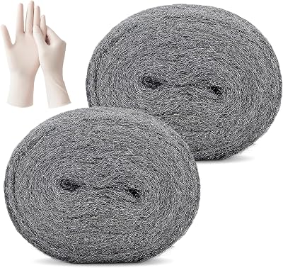 PICK FOR LIFE Steel Wool Mice Blocker 2 Pack 0000 Coarse Wire Wool Gap Filler