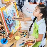 Shuttle Art 59 Pack Acrylic Painting Set with Tabletop Easel and Accessories view 8