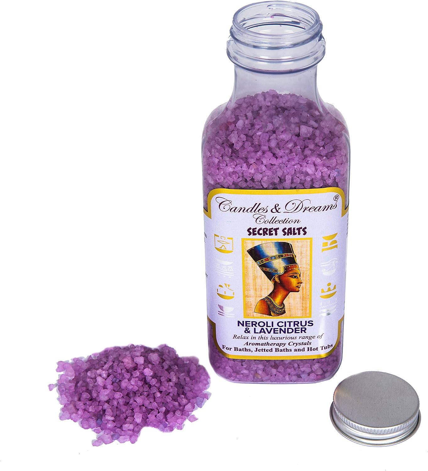 Candles and dreams Hot tub Spa / Bath Aromatherapy Scents Crystals (Neroli Citrus & Lavender) Vegan (500g) - Image 5