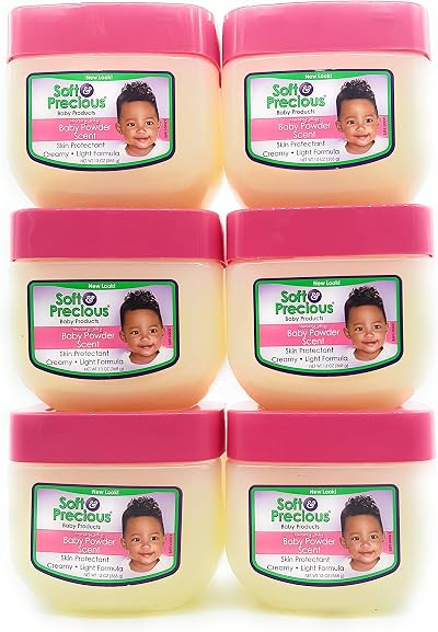 Soft & Precious Nursery Jelly Pink Baby Powder Scent 6 Pack 13oz