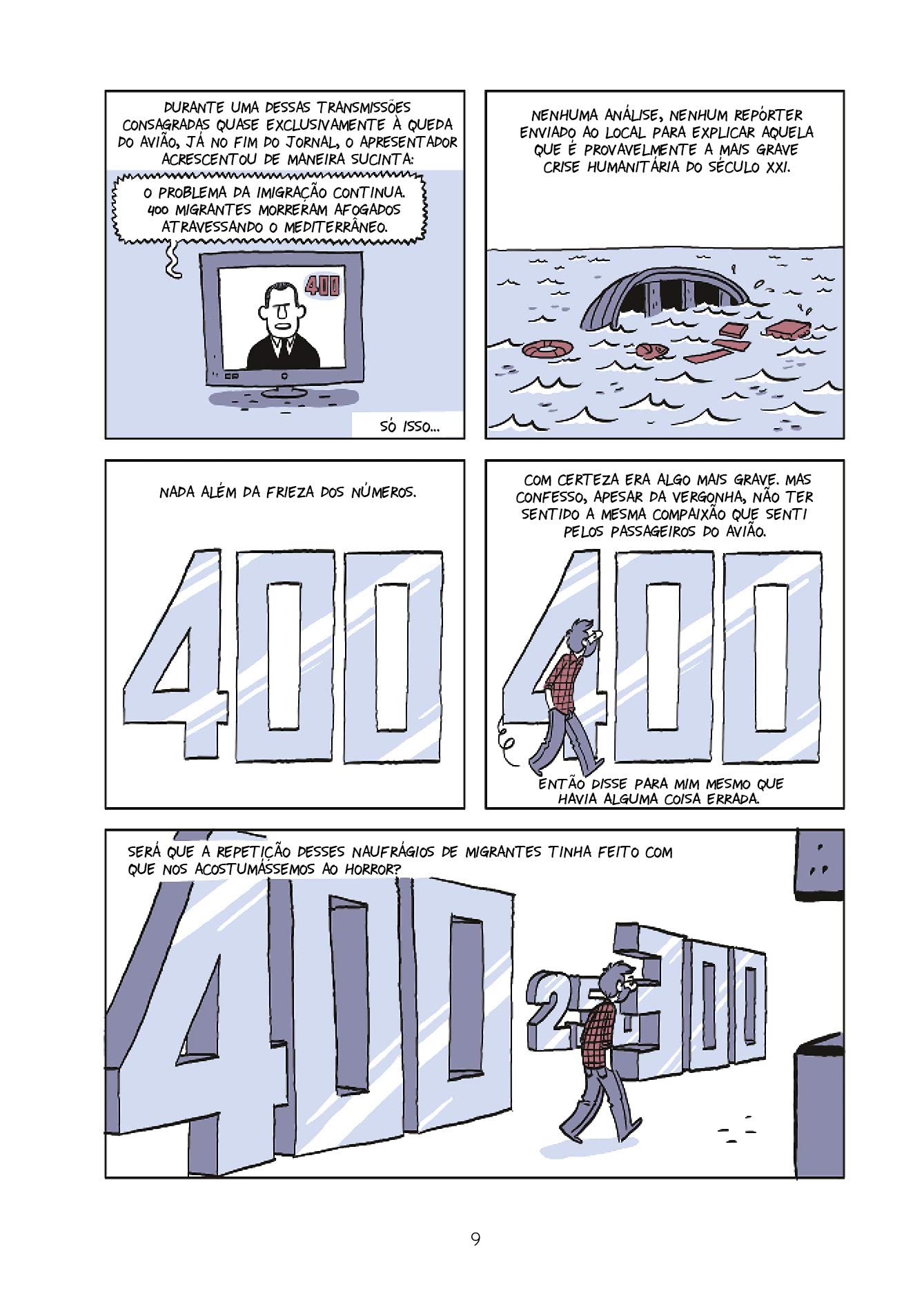 Livro 'A odisseia de Hakim Vol. 1: Da Síria à Turquia' de  Fabien Toulmé