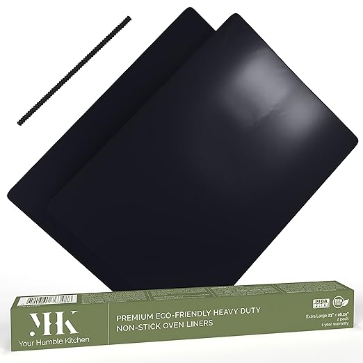 YHK Pack de 2 forros grandes antiadherentes para horno ...