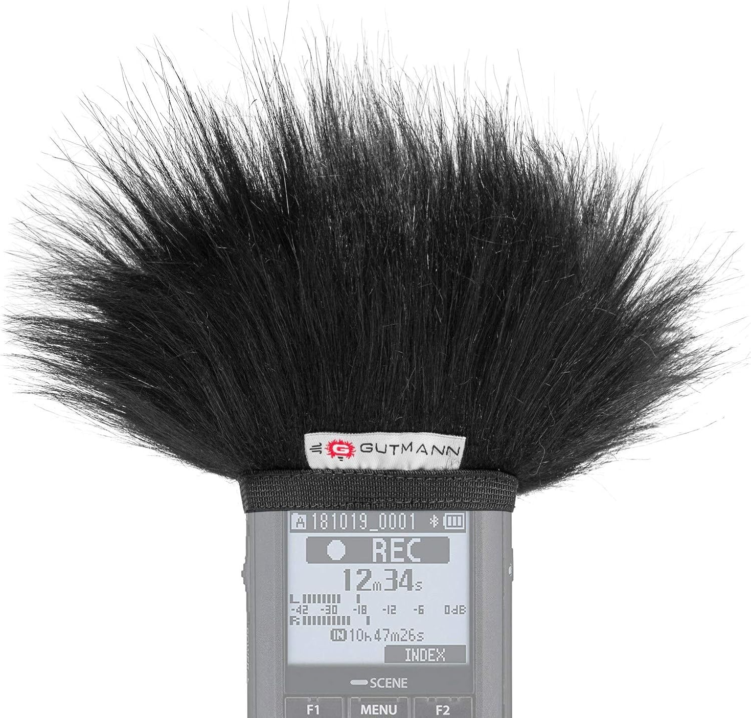 Gutmann Fur Microphone Windshield, Windscreen for Olympus LS-P1 / LS-P2 / LS-P4 / LS-P5 Made in Germany, Transparent