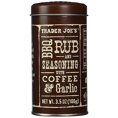 Trader Joe's BBQ Rub and Seasoning with Coffee &amp; Garlic