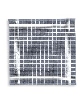 Geschirrtuch Frottier, KRACHT, Trockenperle,vollbunt anthrazit, Format 50/50, 100% Baumwolle