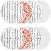 Zeekech 8 Pack Mop Pads Replacement Compatible with Bissell Spinwave 2124, 2039A, 2307, 23157, 23159, 20393, 20399 Hard Floor