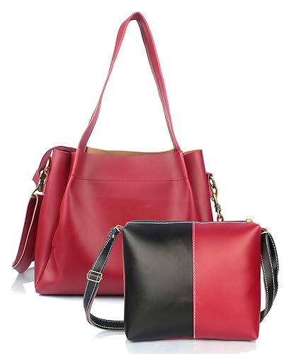 Mammon Womens/girls latest stylish Handbags and sling bag combo(HS-bib-MB)