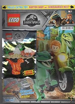 lego jurassic magazine