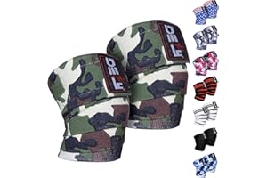 DEFY CHALLENGE YOUR FEAR DEFY Knee Wraps for Weightlifting - Provides Knee Support for Powerlifting, Squats & Fitness Workouts