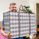 jeufun Laundry Bag Heavy Duty 70x50x25cm Large Durable Zipper Storage Bag view 6
