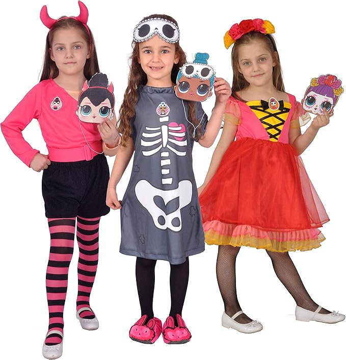 Ciao L O L Surprise Halloween Kostum Grosse 6 9 Jahre Mit Zubehor Fur Kinder Amazon De Bekleidung