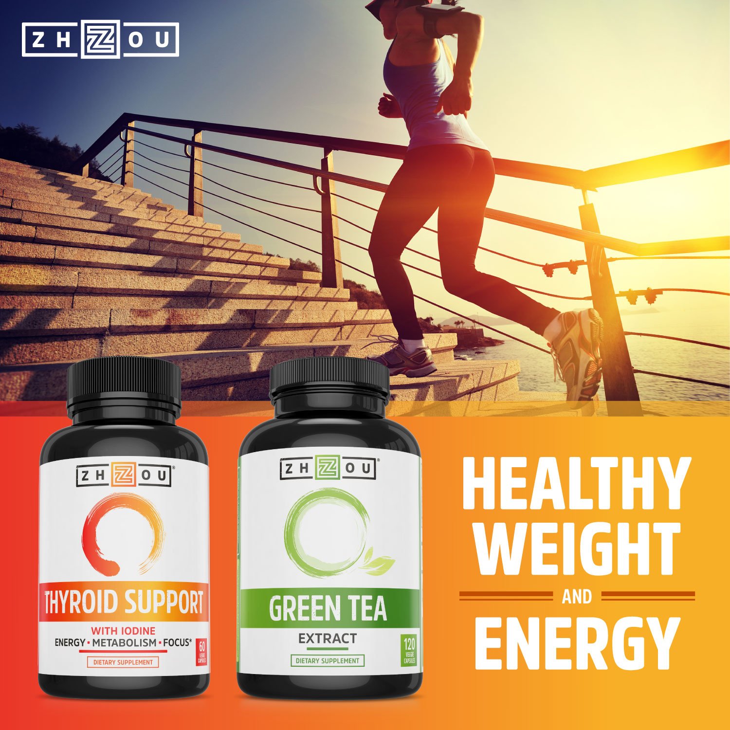 Green Tea Extract Supplement with EGCG for Healthy Weight Support Metabolism, Energy and