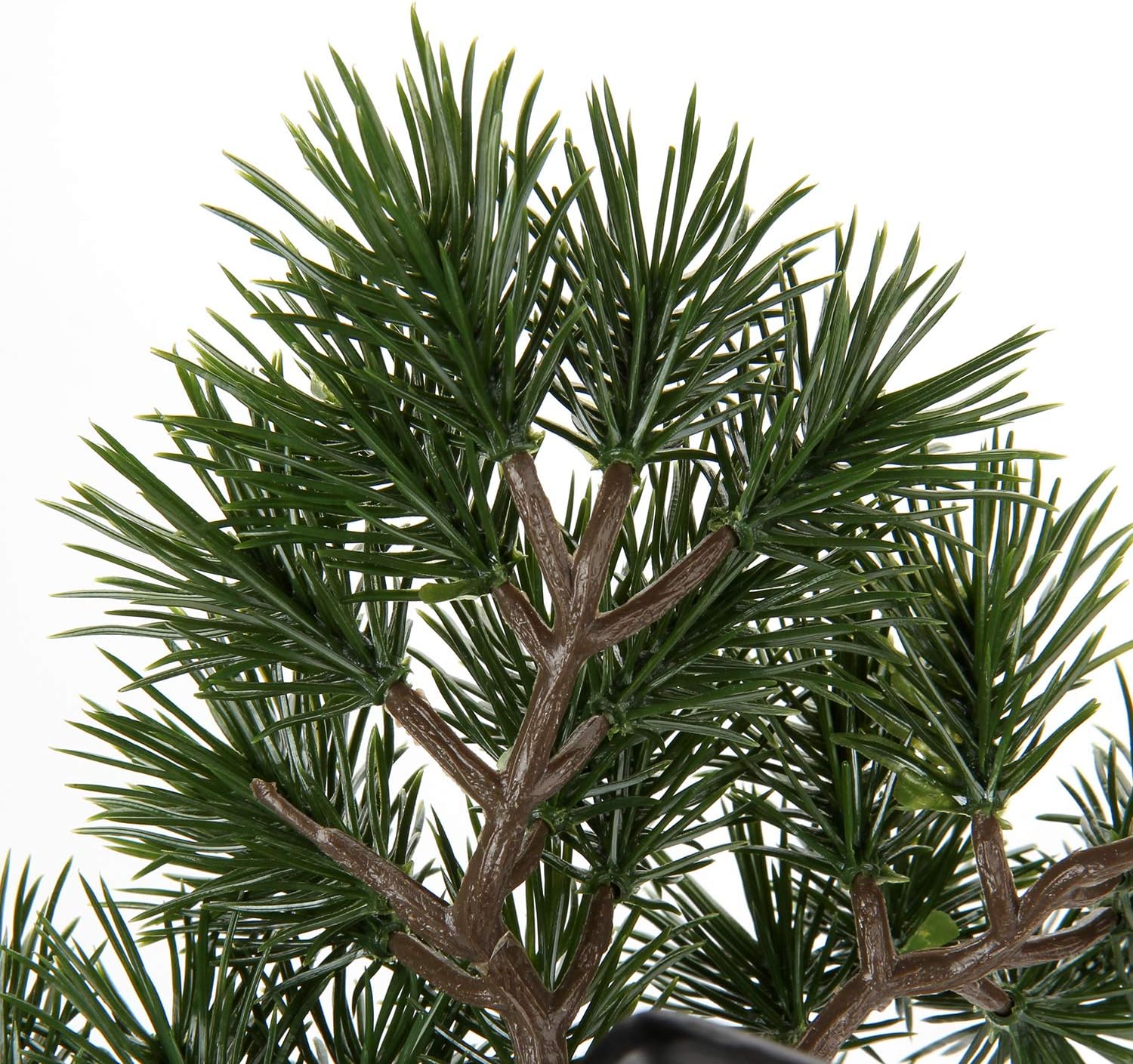 Briful 6.49" Artificial Bonsai Tree Fake Plants Japanese Bonsai Decoration Artificial Plant Indoor Potted Faux Pine Plants for Indoor/Outdoor Home Office Desk Décor - Image 5