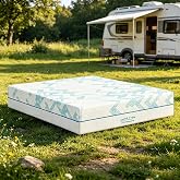 NXZHLIBAO 8-inch RV Mattress – Short Queen Size for Camper, Travel Trailer, 5th Wheel – Queen Size RV Mattress with Gel Memor