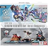 Gundam Card Game Assemble Starter Set - Heroic Beginnings (ST01A) (Japanese) - 50 Cards, 3 Gundam Minis