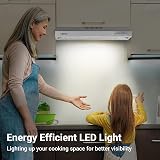CIARRA CBCS6903 60cm Visor Cooker Hood Stainless Steel Undercabinet view 4