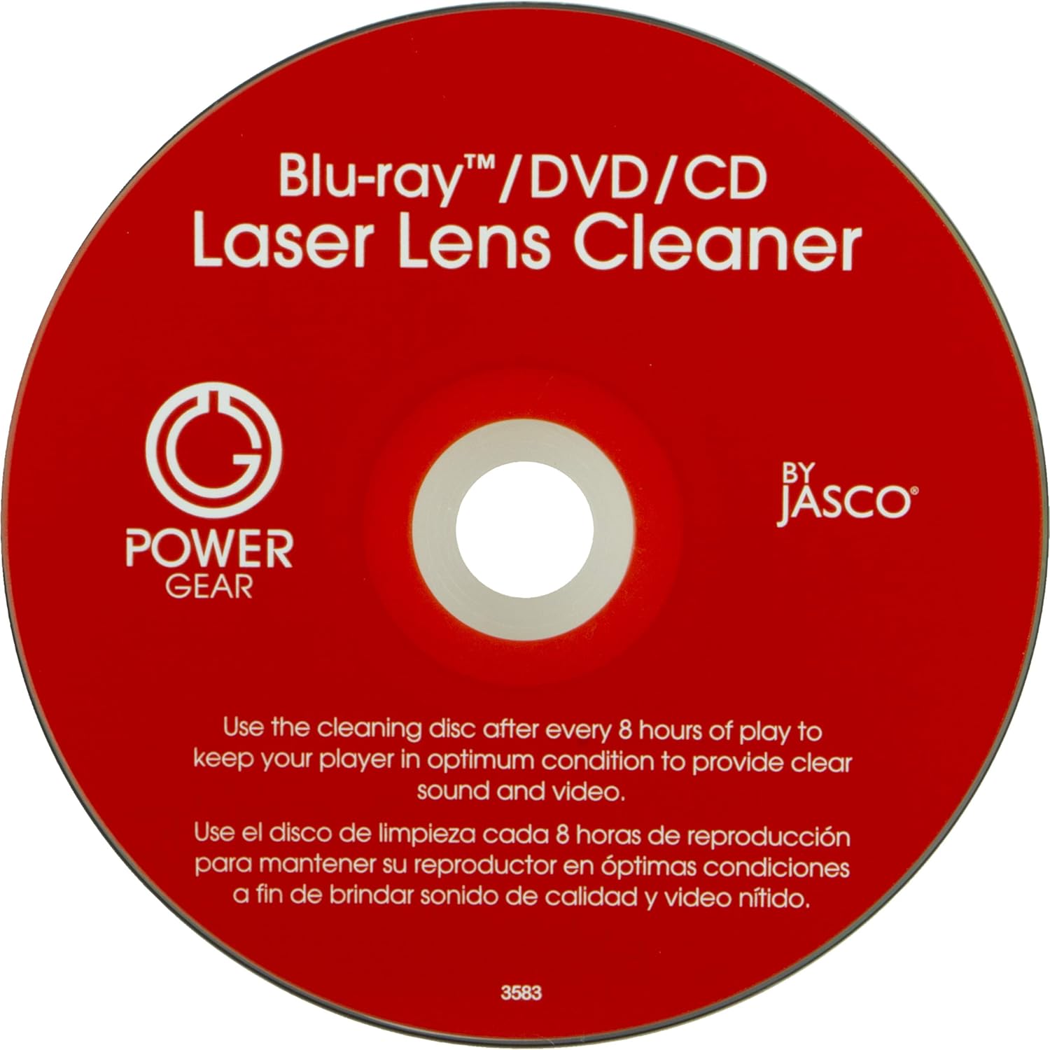 Amazon Com Power Gear Laser Lens Cleaner For Cd Dvd Blu Ray Computers Accessories