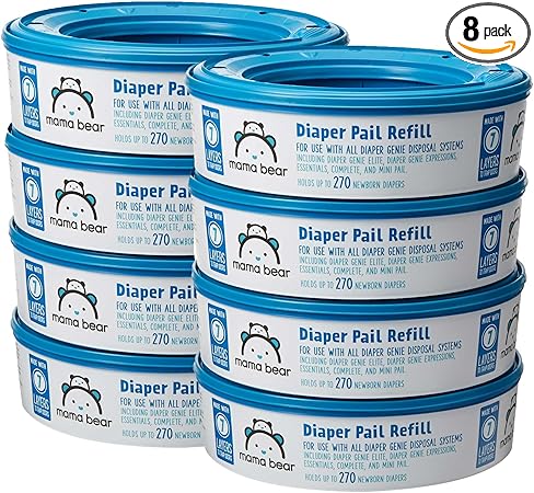 diaper genie refill 8 pack