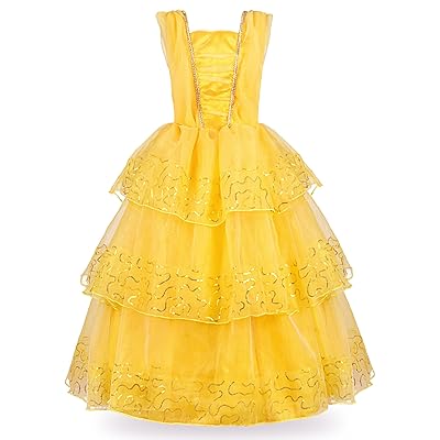 Princess Belle Deluxe Ball Gown Costume for Little Kuwait Ubuy