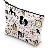 G2TUP Vampire Movie Edward Makeup Bag Bella Jacob Edward Fan Toiletry Bag Edward and Bella Forever Zip Organizer (Without The Dark MG)