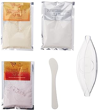 Amazon Com Vg Facial Soft Mask Diy Kit For Brightening And Firming All Types Of Skin Beauty