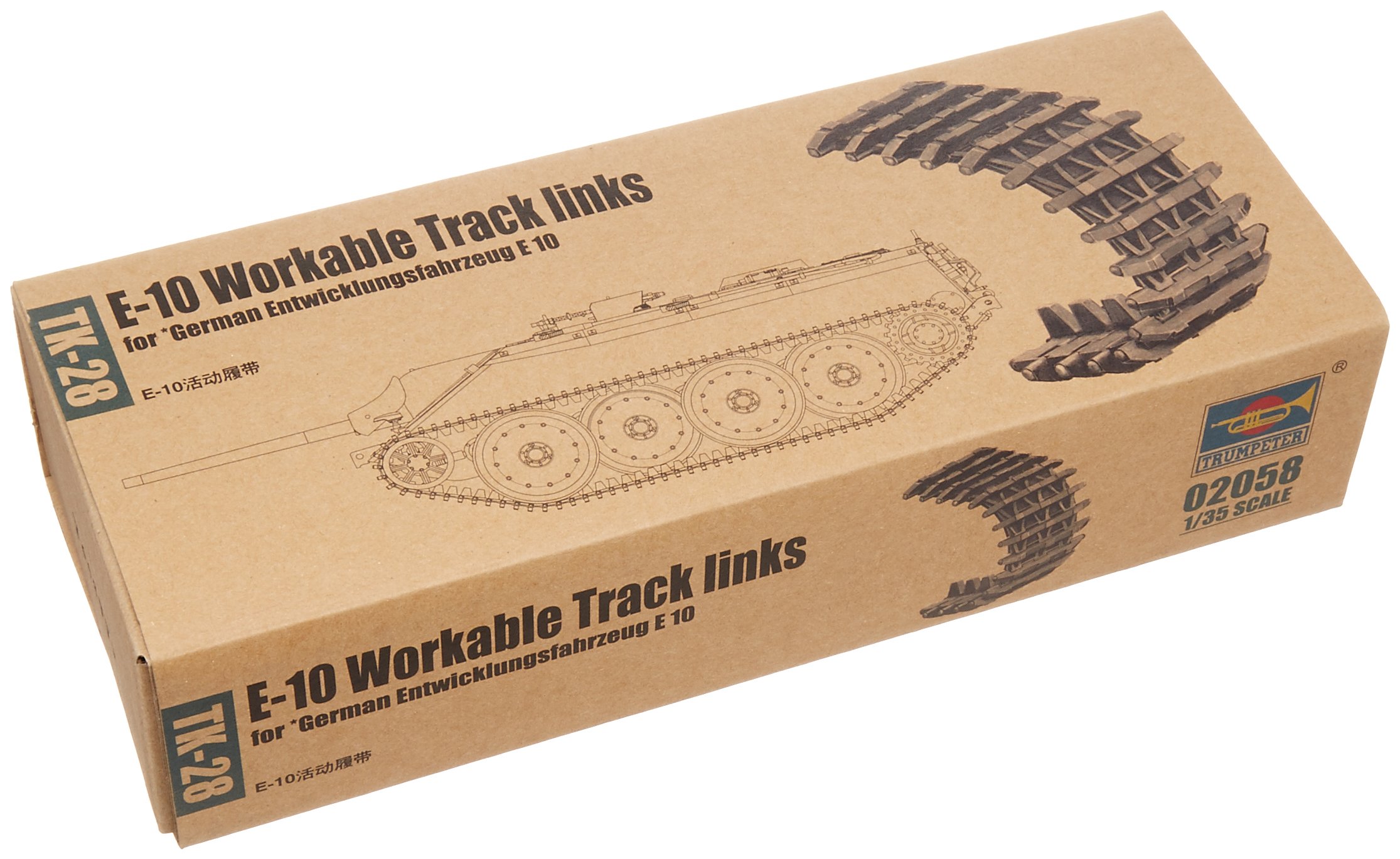 Trumpeter 1:35 - E-10 Tank Track Link Set