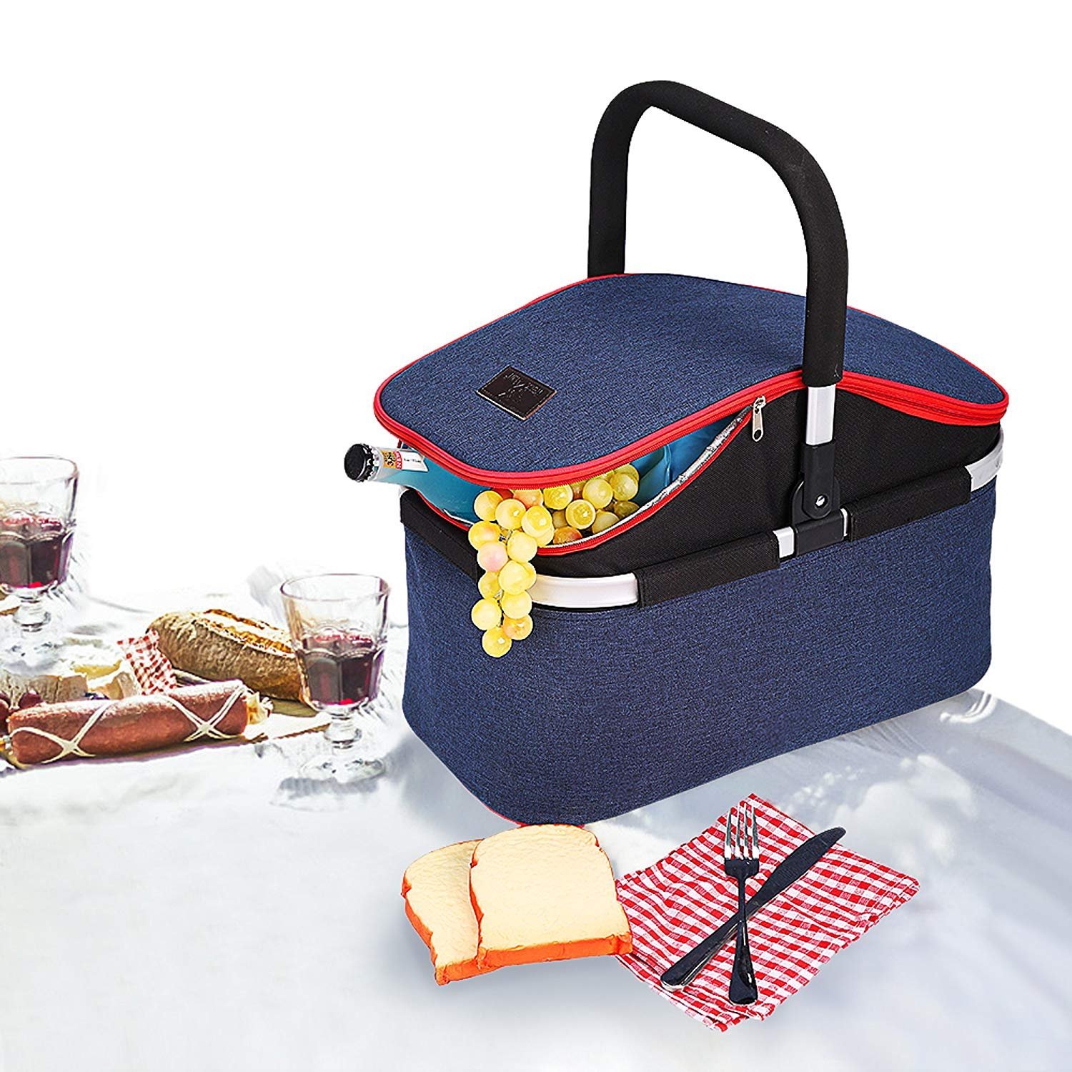 YAPASPT Gran tamaño de la Familia Aislado Plegable Plegable Cesta ...