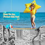benpen Kids Water Shoes Non-Slip Quick Dry Beach Pool Aqua Socks view 2