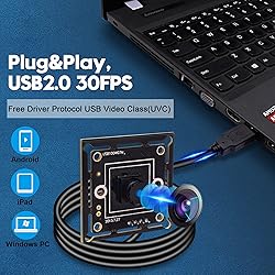 IFWATER 720P USB Camera Module Super Mini 45 Degree
