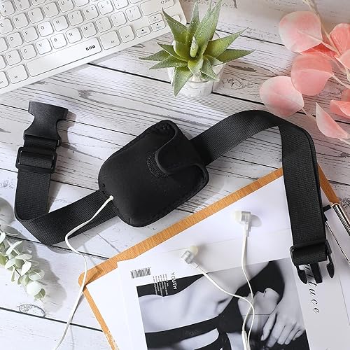Pack Mic Belt with Pack Neoprene Microphone Carrier Pouch Anti