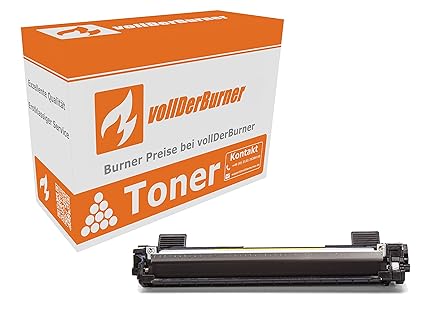 vollDerBurner XXL Toner für Brother TN-1050 TN1050 2.000 Seiten (100% Mehr Inhalt) Schwarz HL-1110 DCP-1510 MFC-1810