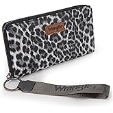 Wrangler Womens Wallet Wristlet Long Purse Designer Clutch Large Capacity Credit Card Holder for Women