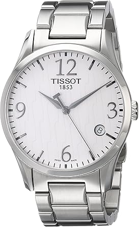 Tissot STYLIS-T T0284101103700 - Reloj de Mujer de Cuarzo, Correa de Acero Inoxidable Color Plata