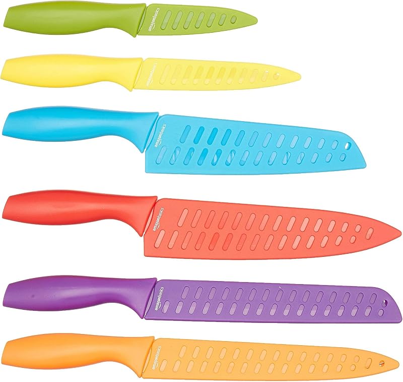 Lot de Couteaux colorés 12 pièces, Multicolore — photo 2 sur 7