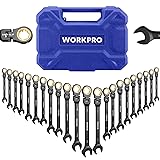 WORKPRO 22-piece Ratcheting Wrench Set with