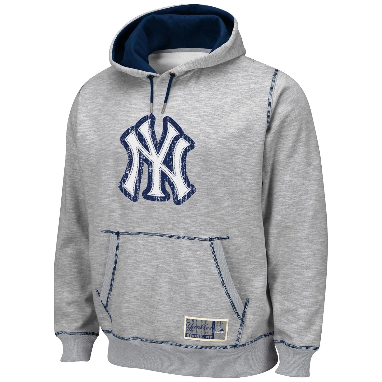 New York Yankees Gray Tradition Hooded Sweatshirt