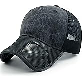 Masktide Oversize XXL Mens Tactical Camo Baseball Caps Breathable Mesh Womens Patriotic Operator Camouflage Ball Hats