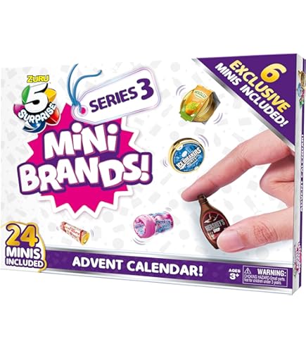 まあぐり505EXミニサンプル24セット Amazon.com: 5 Surprise Mini Brands Advent Calendar by ZURU - 24