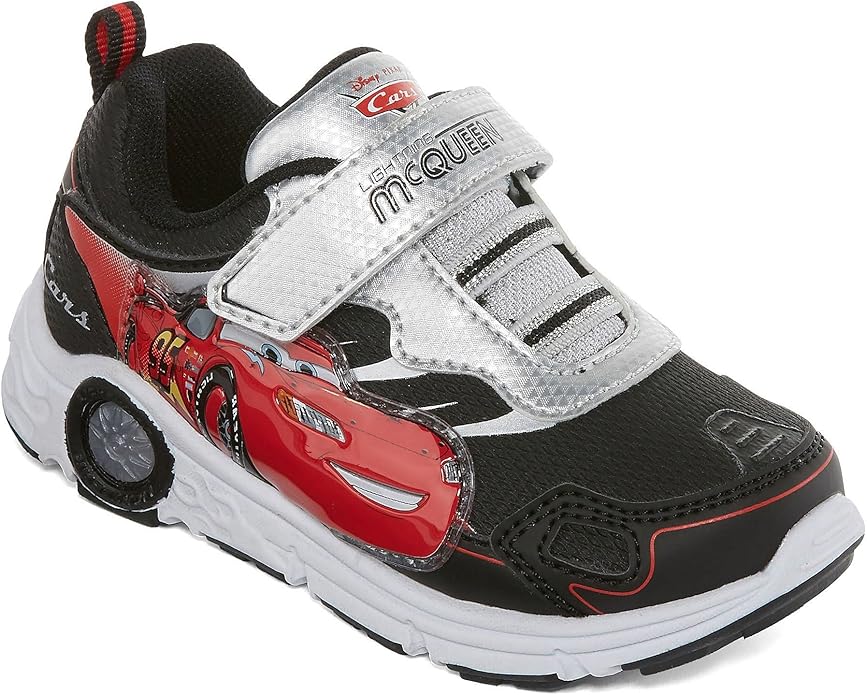Cars 3 Boys Ahtletic Shoe Sneaker Lightning McQueen Light Up Toddler