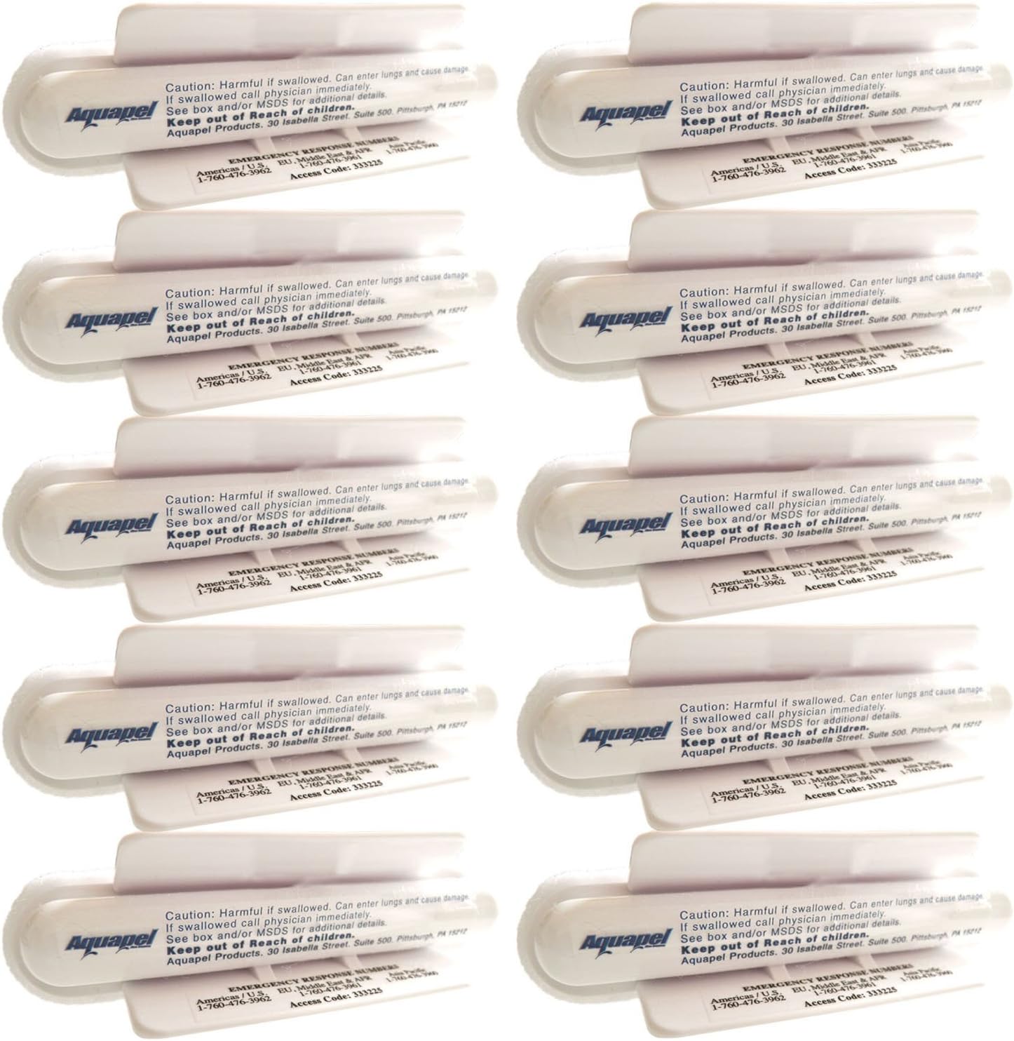 Aquapel Glass Treatment By PGW 10 Single Use Applicators PPG